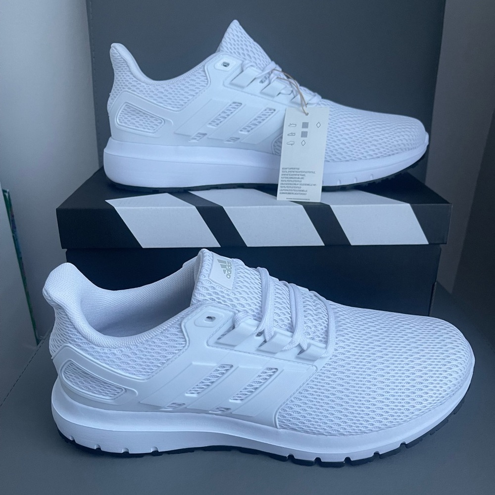 Adidas Ultimamas Men’s White Sneakers Size 11